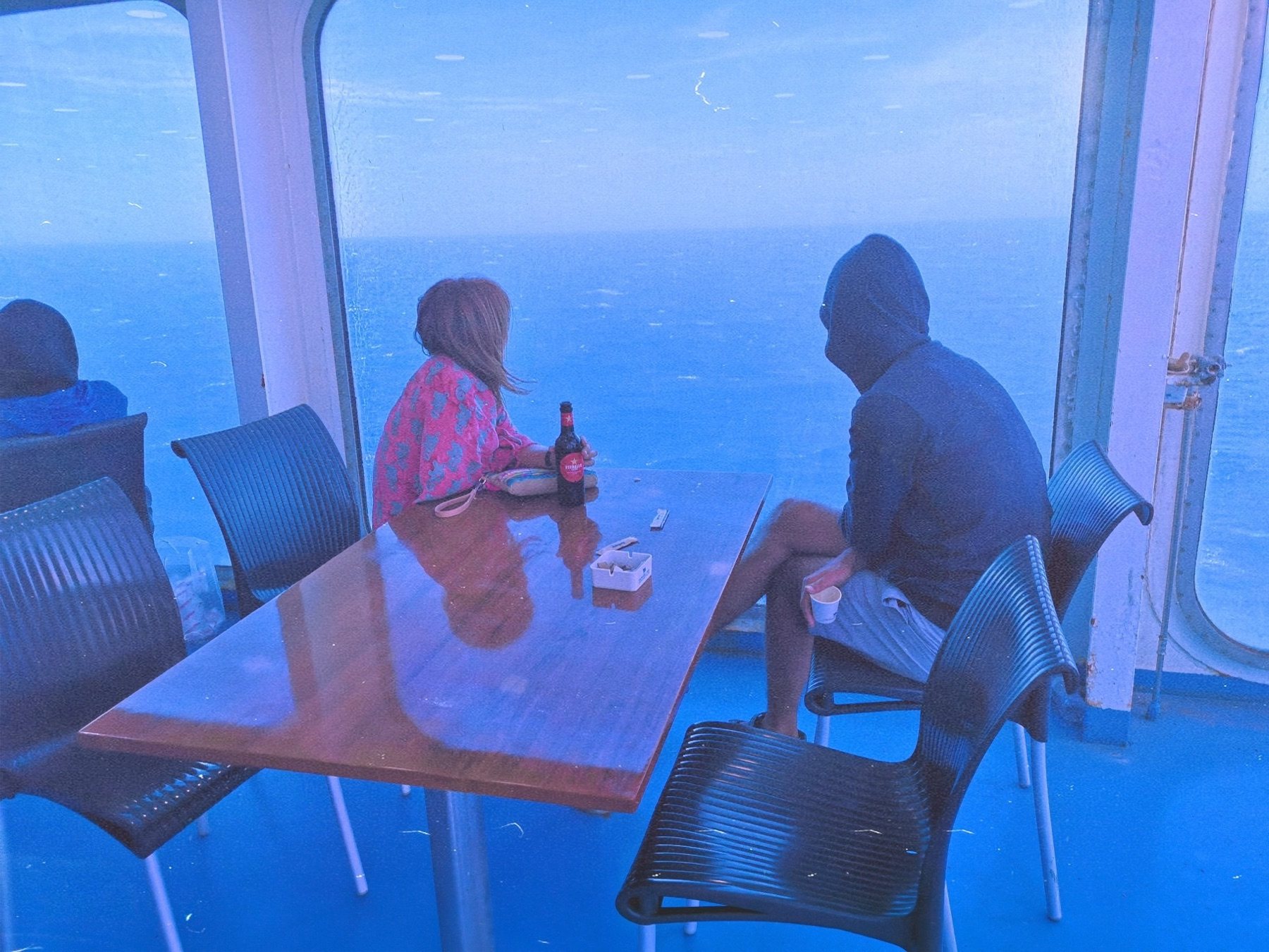Silence on the horizon, Cruise Rome - Barcelona, 2018